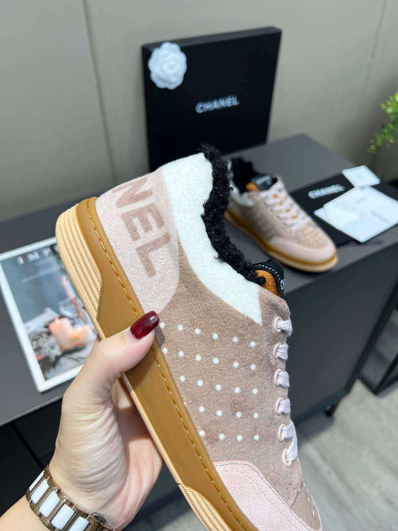 Chanel Men Women's Sneaker Designer Chanel Tennis Shoes C90094