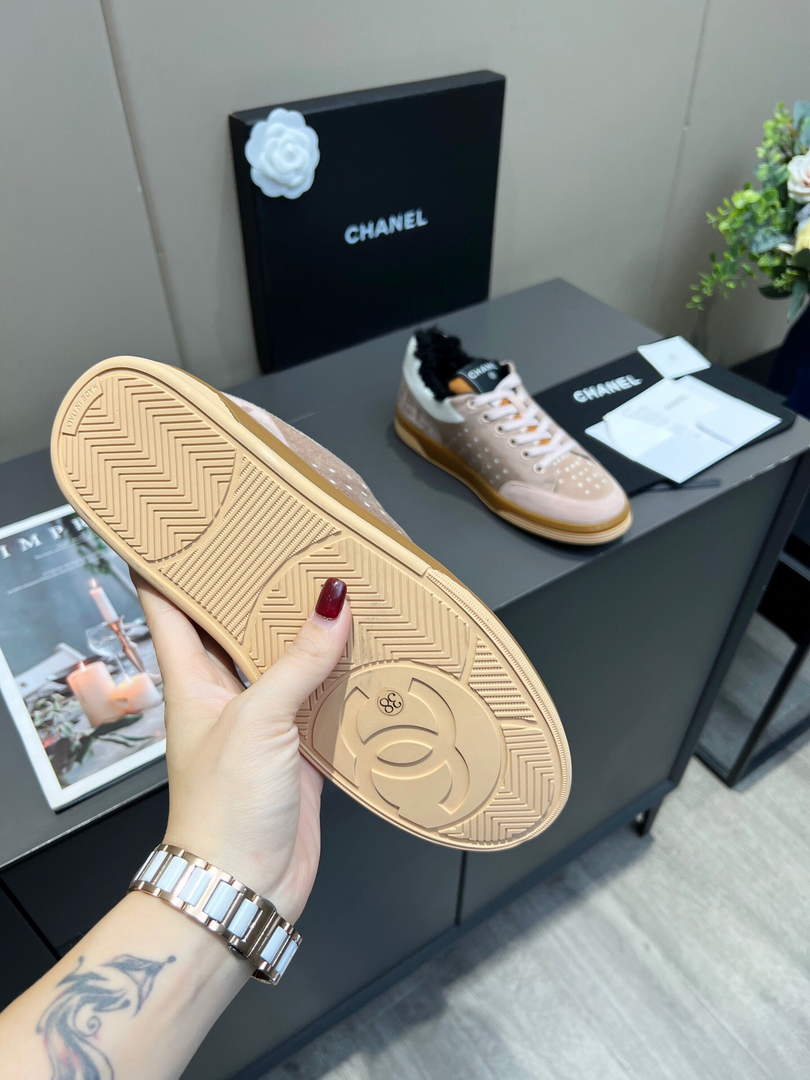 Chanel Men Women's Sneaker Designer Chanel Tennis Shoes C90094