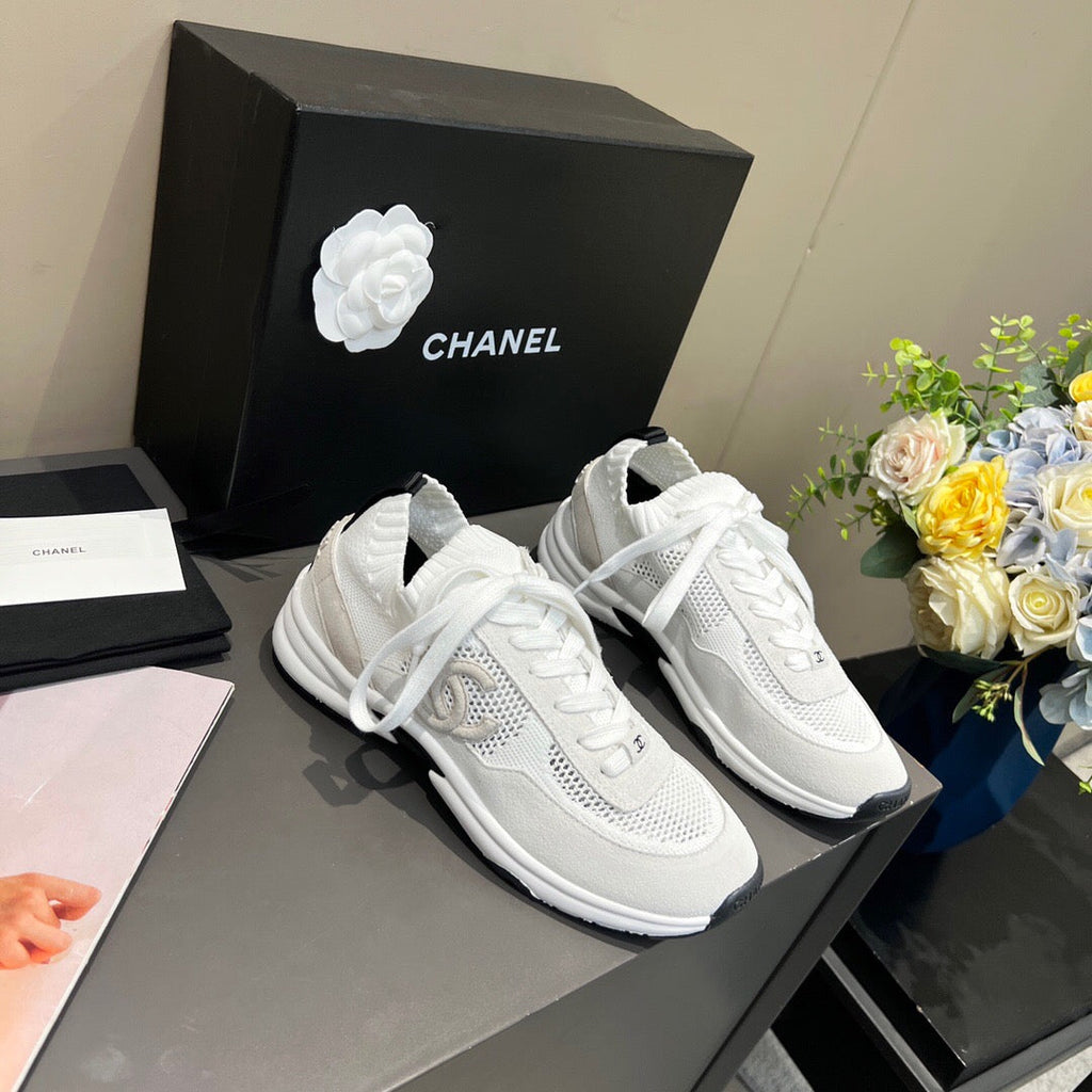 Chanel Men Women's Sneaker Designer Chanel Tennis Shoes C90095