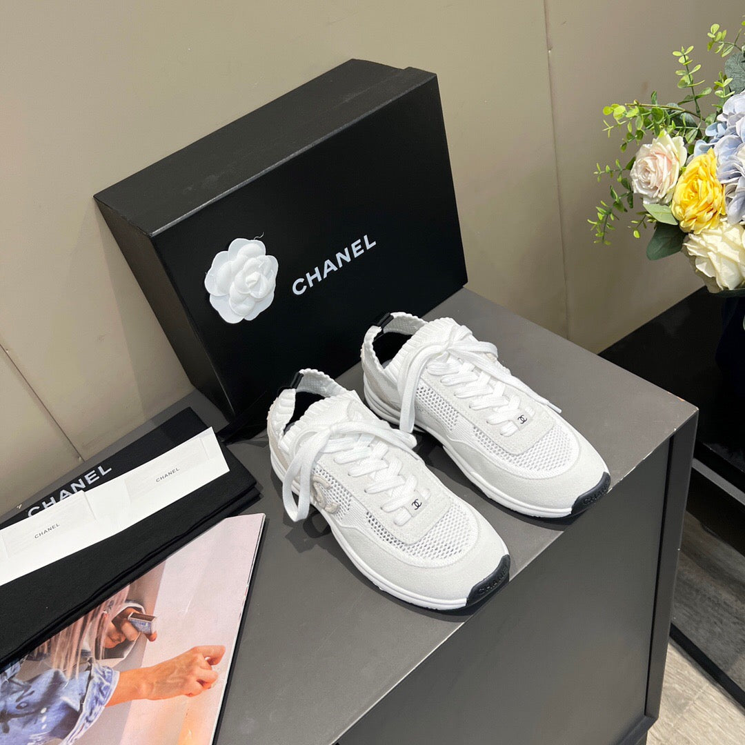 Chanel Men Women's Sneaker Designer Chanel Tennis Shoes C90095