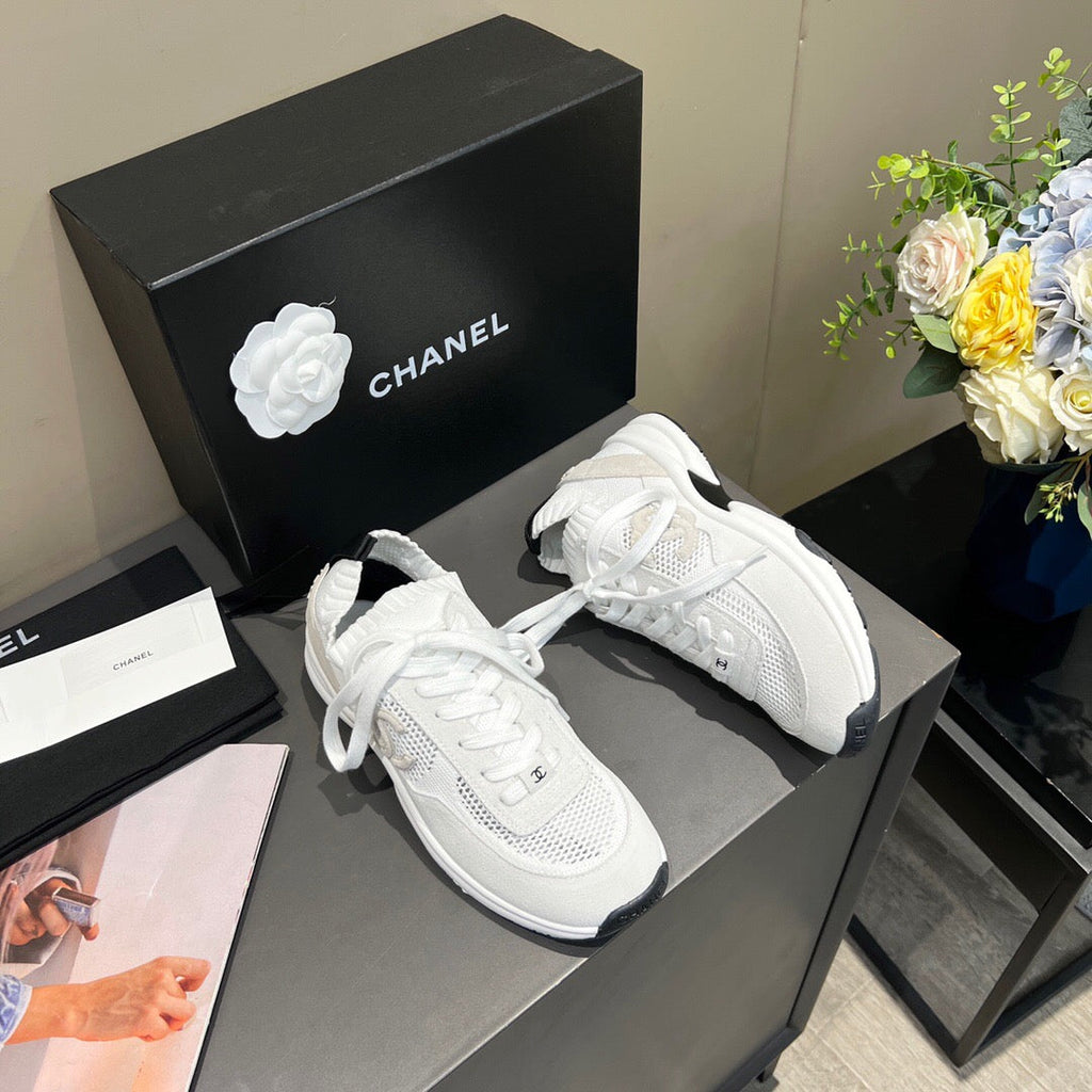 Chanel Men Women's Sneaker Designer Chanel Tennis Shoes C90095