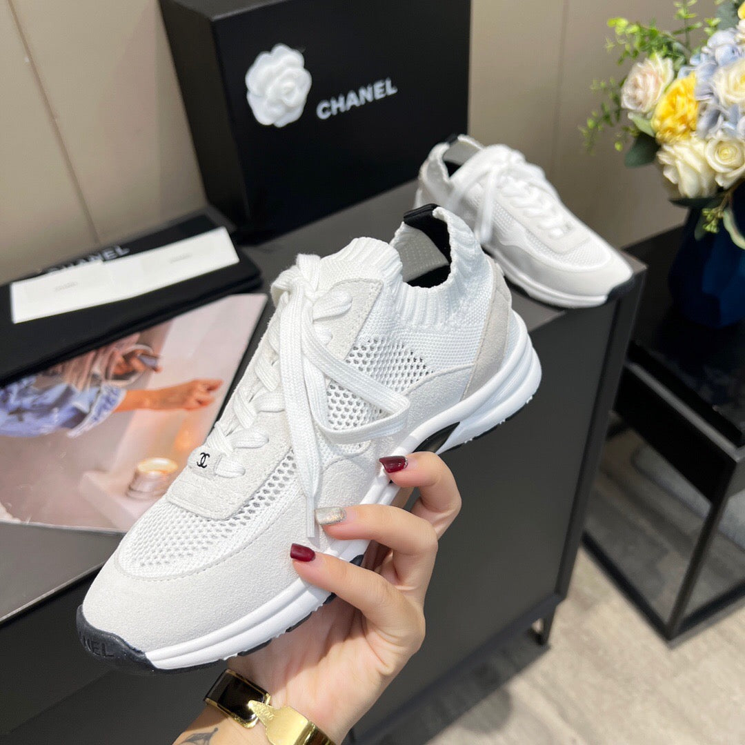 Chanel Men Women's Sneaker Designer Chanel Tennis Shoes C90095