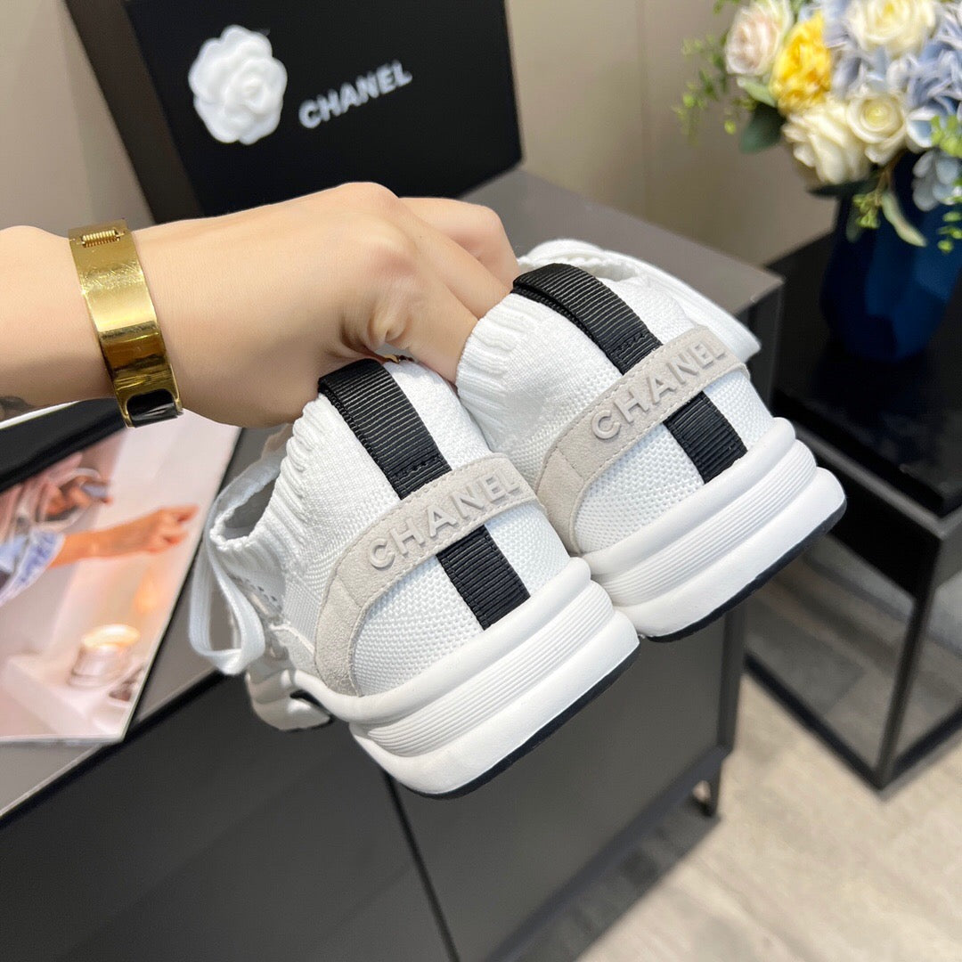 Chanel Men Women's Sneaker Designer Chanel Tennis Shoes C90095
