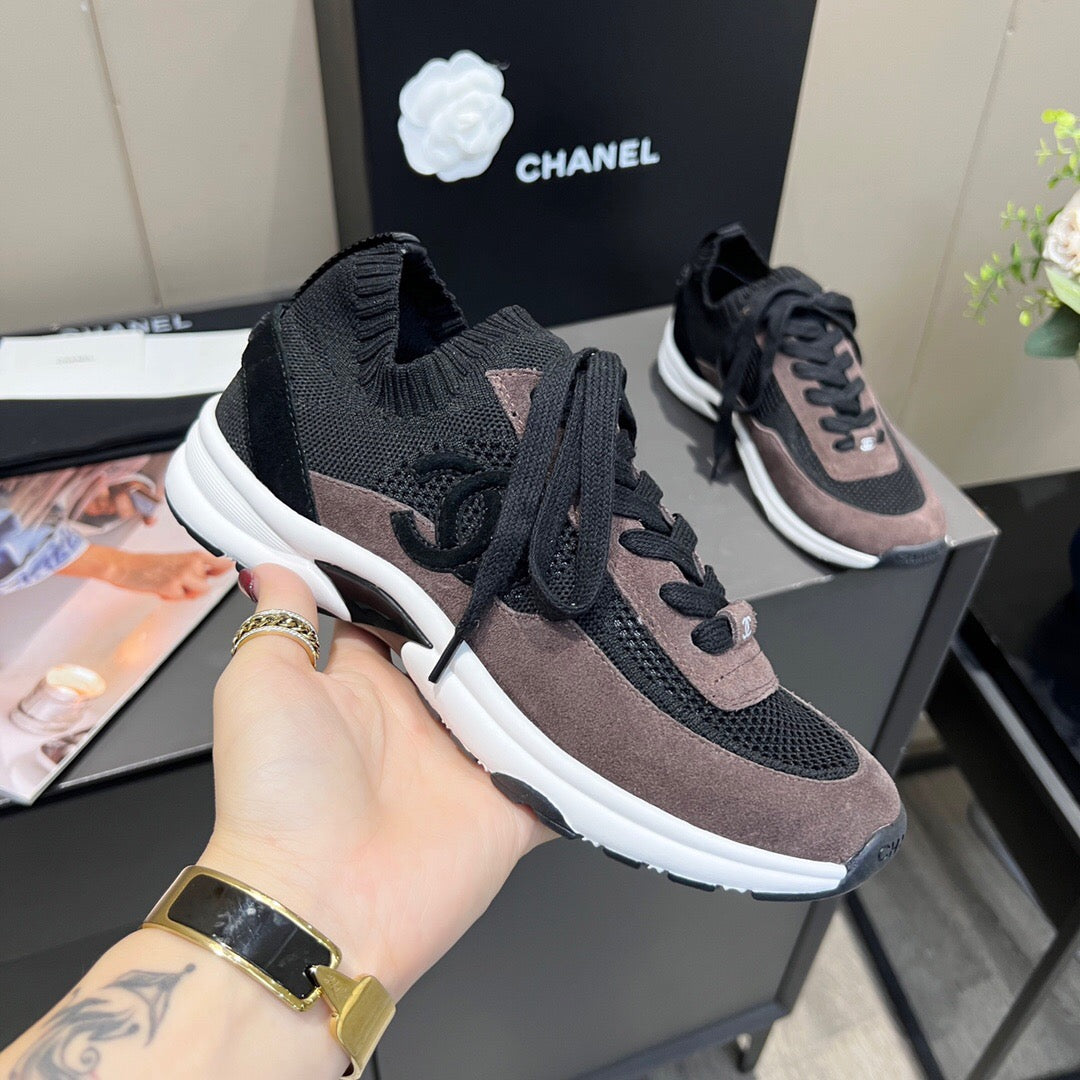 Chanel Men Women's Sneaker Designer Chanel Tennis Shoes C90097