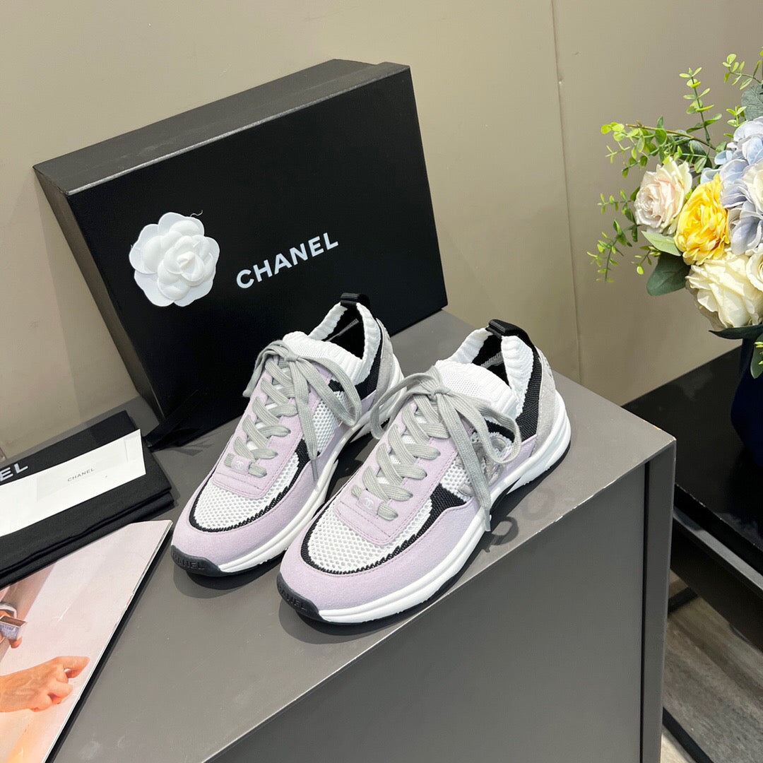 Chanel Men Women's Sneaker Designer Chanel Tennis Shoes C90098