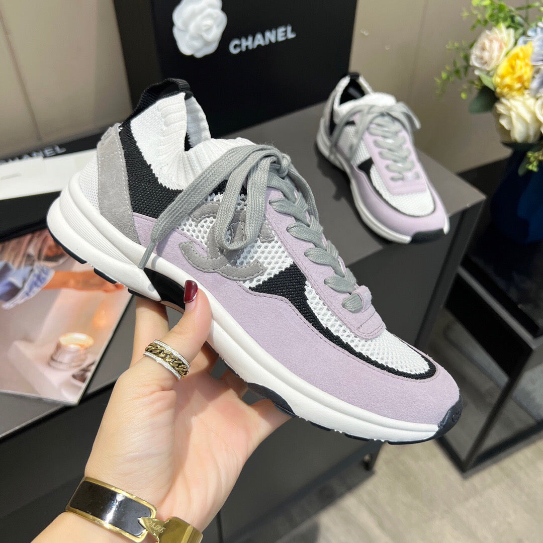 Chanel Men Women's Sneaker Designer Chanel Tennis Shoes C90098 - 34 - View 4