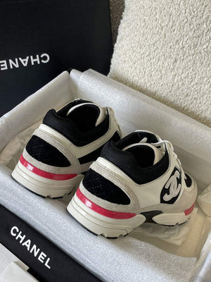 Chanel Men Women's Sneaker Shoes Calfskin G39066 - 34 - View 10
