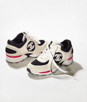 Chanel Men Women's Sneaker Shoes Calfskin G39066 - 34 - View 2