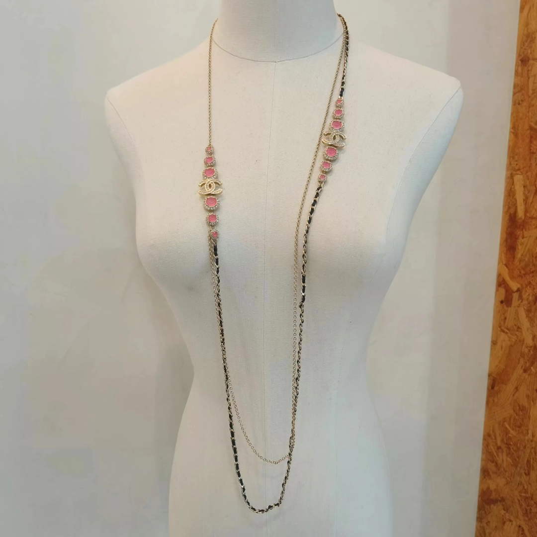 Chanel Necklace Fashion Designer Jewelry CC32127 - Default Title - View 1