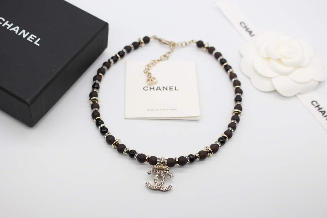 Chanel Necklace Fashion Designer Jewelry CC32128 - Default Title - View 1