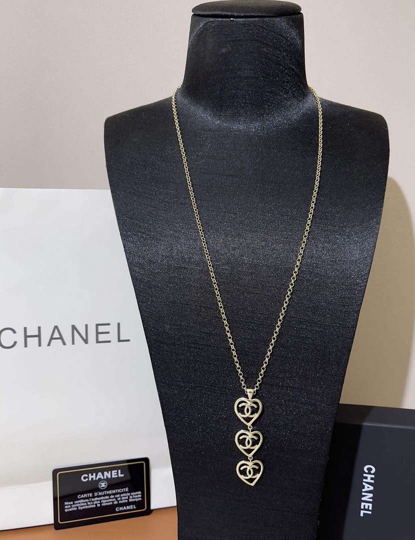 Chanel Necklace Fashion Designer Jewelry CC32134 - Default Title - View 1