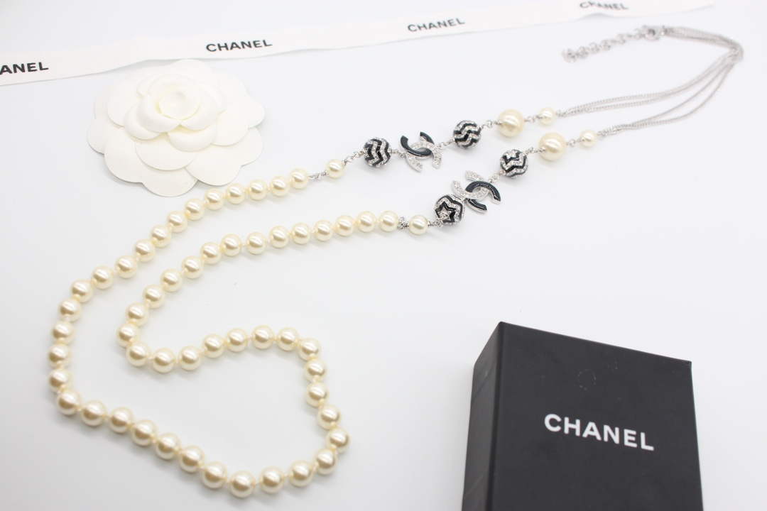 Chanel Necklace Fashion Designer Jewelry CC32135 - Default Title - View 1