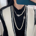 Chanel New 24K Long Necklace Fashion Jewelry CC31884 - Default Title - View 1
