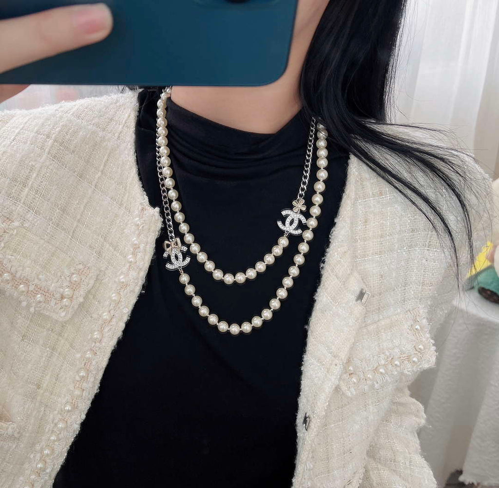 Chanel New 24K Long Necklace Fashion Jewelry CC31884