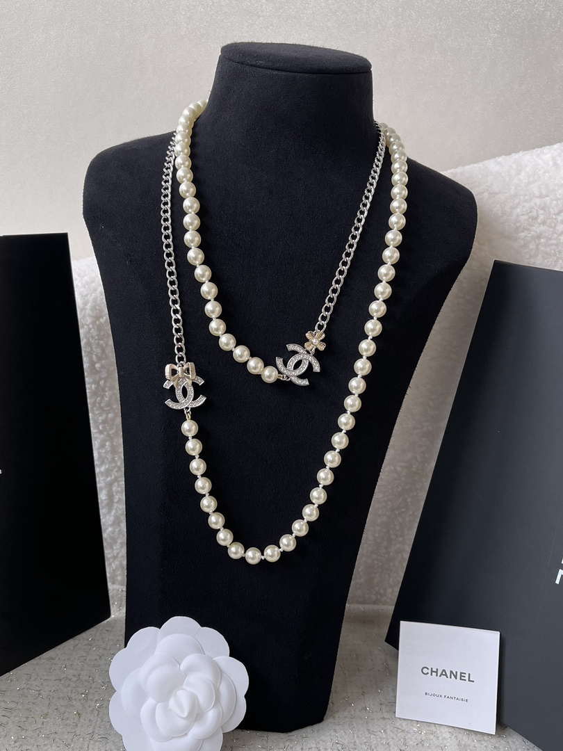 Chanel New 24K Long Necklace Fashion Jewelry CC31884