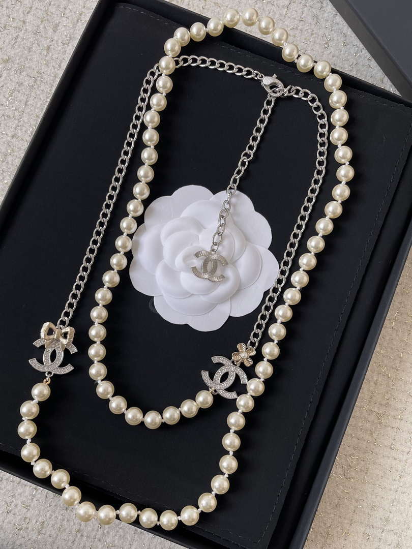 Chanel New 24K Long Necklace Fashion Jewelry CC31884