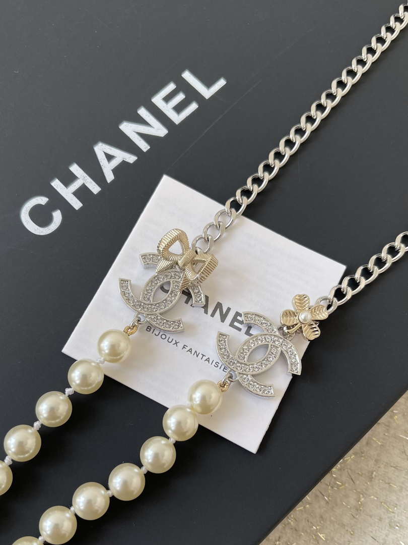 Chanel New 24K Long Necklace Fashion Jewelry CC31884