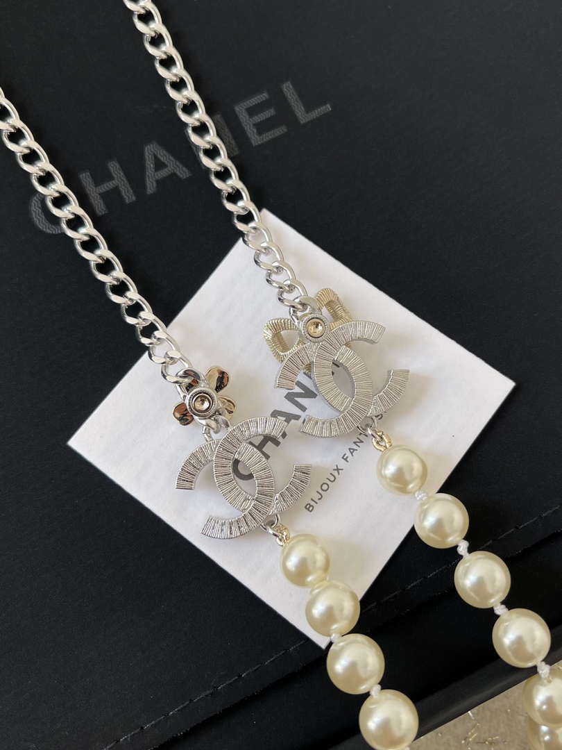 Chanel New 24K Long Necklace Fashion Jewelry CC31884