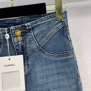 Chanel P73394 Women's Fashion Jeans C58724 - S - View 3