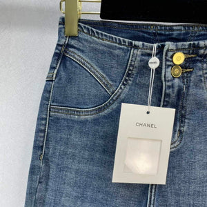 Chanel P73394 Women's Fashion Jeans C58724 - S - View 4
