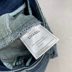 Chanel P73394 Women's Fashion Jeans C58724 - S - View 8