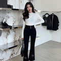 Chanel P73394 Women's Fashion Jeans C58725 - S - View 1