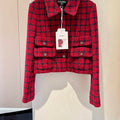 Chanel P73609 Women's Fashion Clothing Jacket C58701 - S - View 1