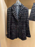 Chanel P73609 Women's Fashion Clothing Jacket C58702