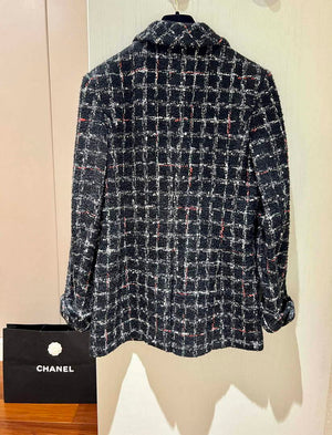 Chanel P73609 Women's Fashion Clothing Jacket C58702 - S - View 4