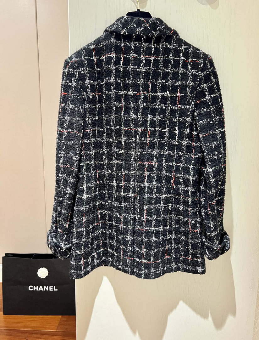 Chanel P73609 Women's Fashion Clothing Jacket C58702