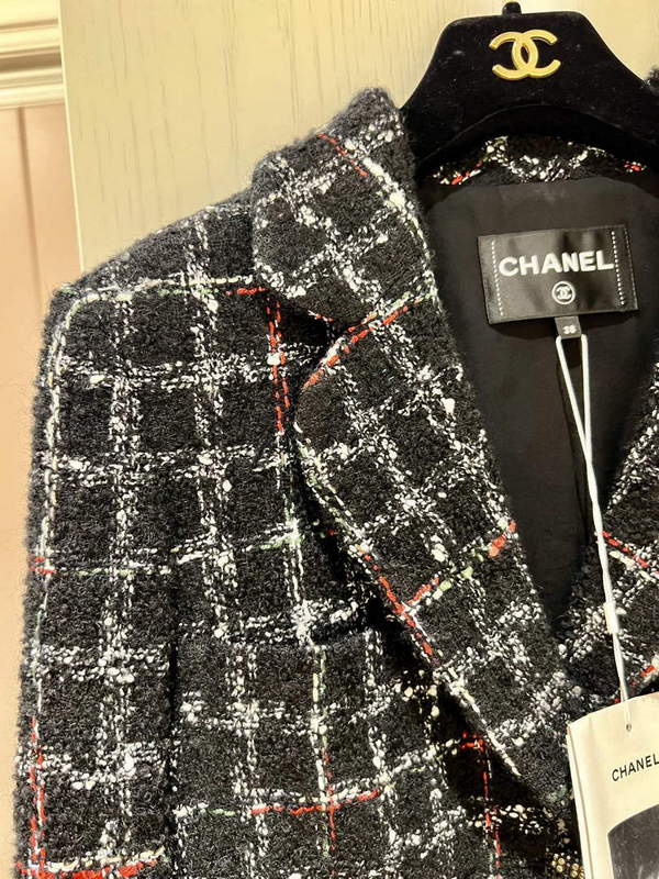 Chanel P73609 Women's Fashion Clothing Jacket C58702
