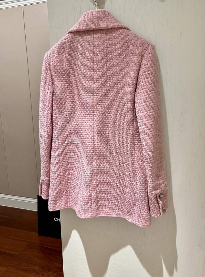 Chanel P73609 Women's Fashion Clothing Jacket C58703