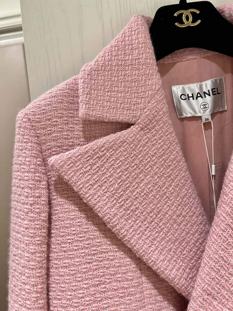Chanel P73609 Women's Fashion Clothing Jacket C58703