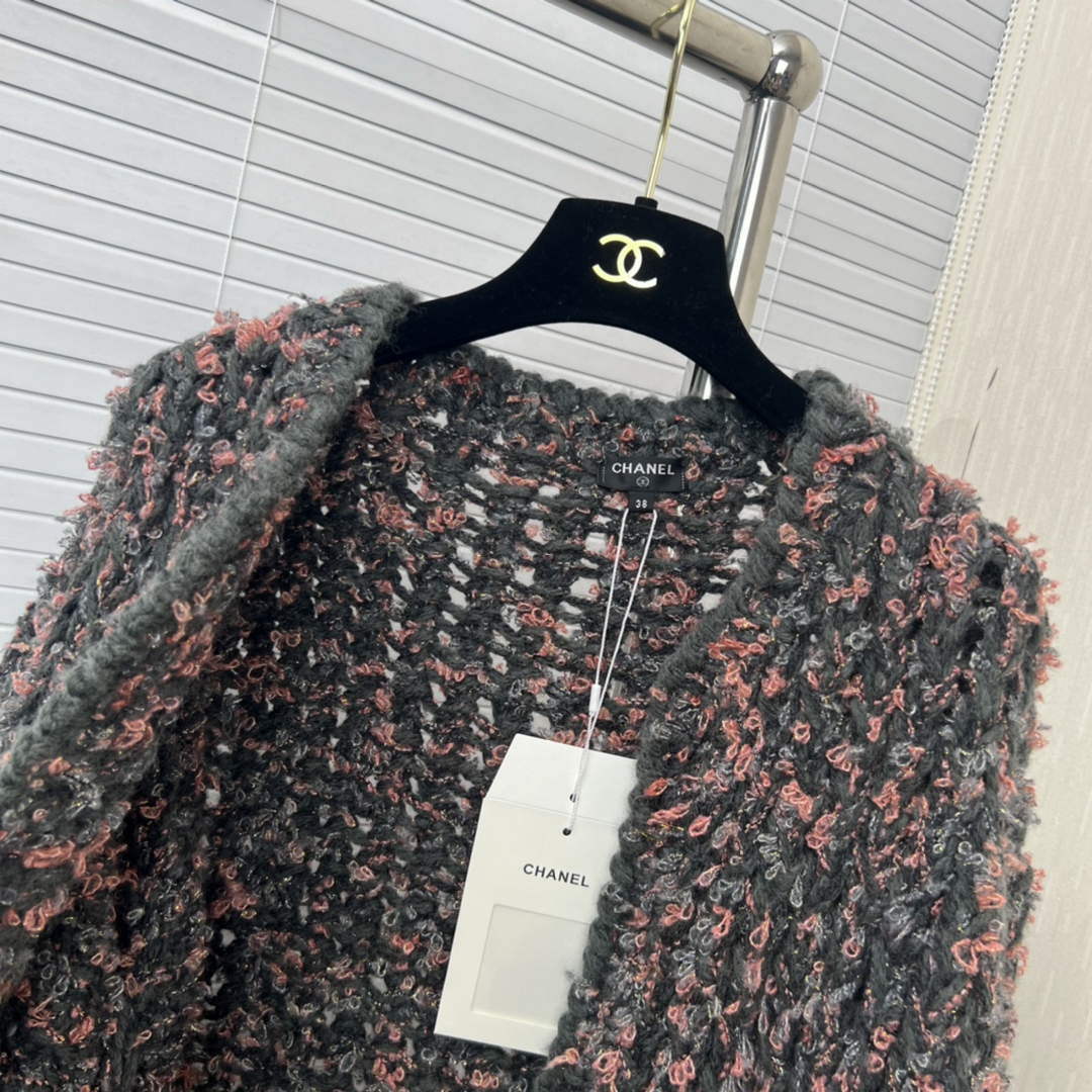 Chanel P73609 Women's Fashion Clothing Jacket C58704