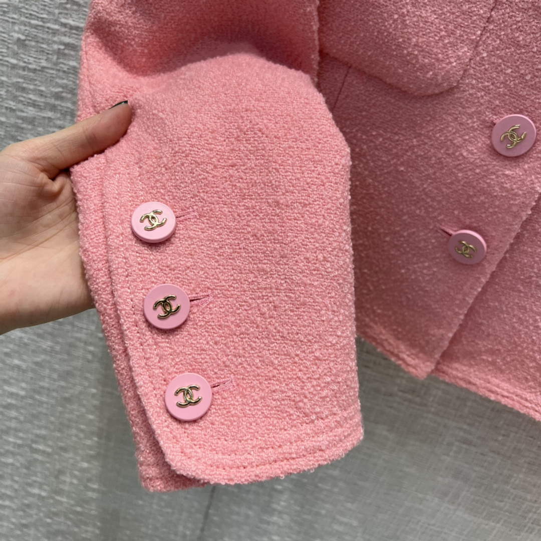 Chanel P73609 Women's Fashion Clothing Jacket C58706