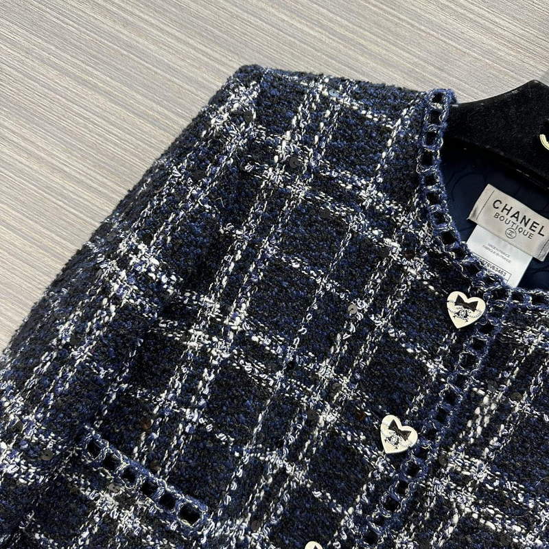 Chanel P73609 Women's Fashion Clothing Jacket C58705
