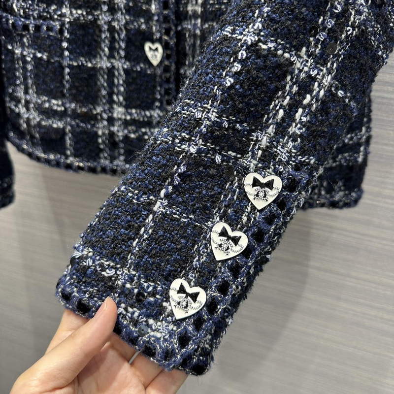 Chanel P73609 Women's Fashion Clothing Jacket C58705