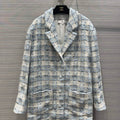 Chanel P73609 Women's Fashion Clothing Jacket C58707 - S - View 1