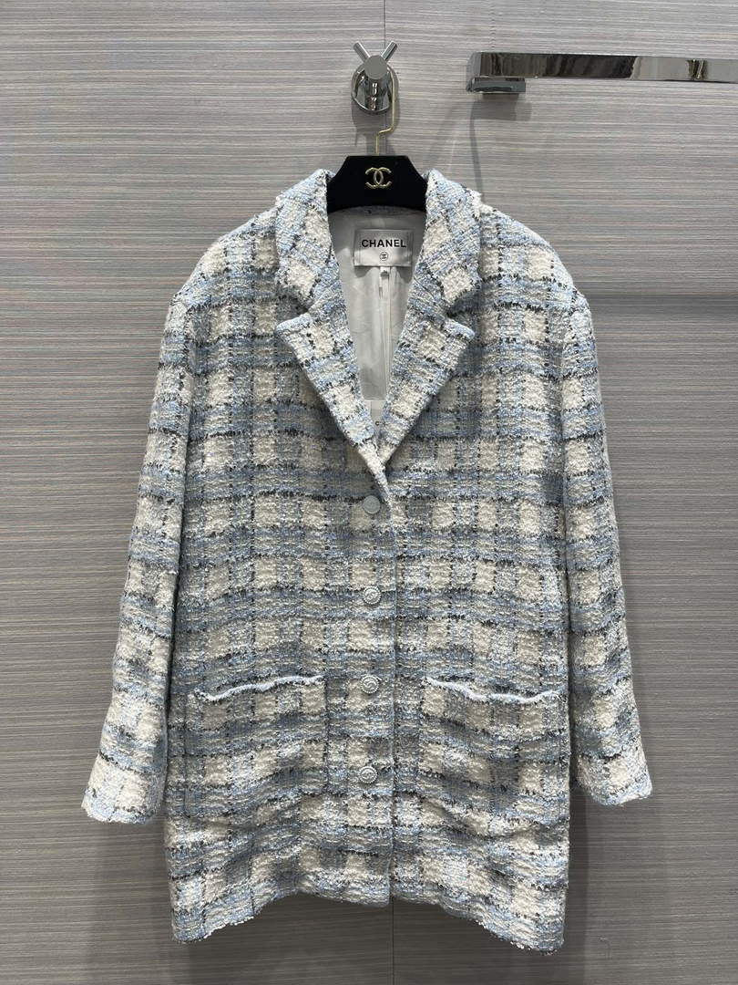 Chanel P73609 Women's Fashion Clothing Jacket C58707