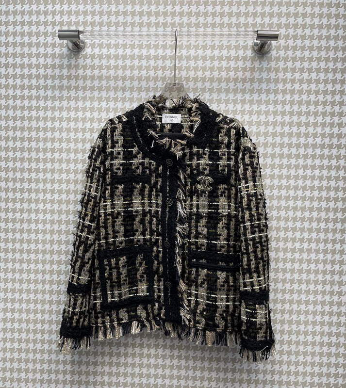Chanel P73609 Women's Fashion Clothing Jacket C58710