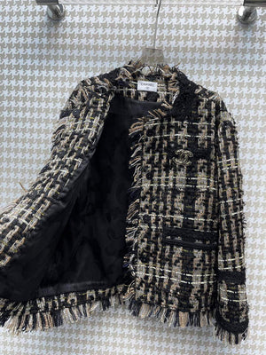 Chanel P73609 Women's Fashion Clothing Jacket C58710 - S - View 3