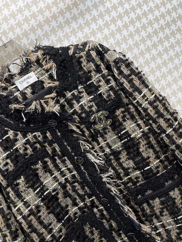 Chanel P73609 Women's Fashion Clothing Jacket C58710