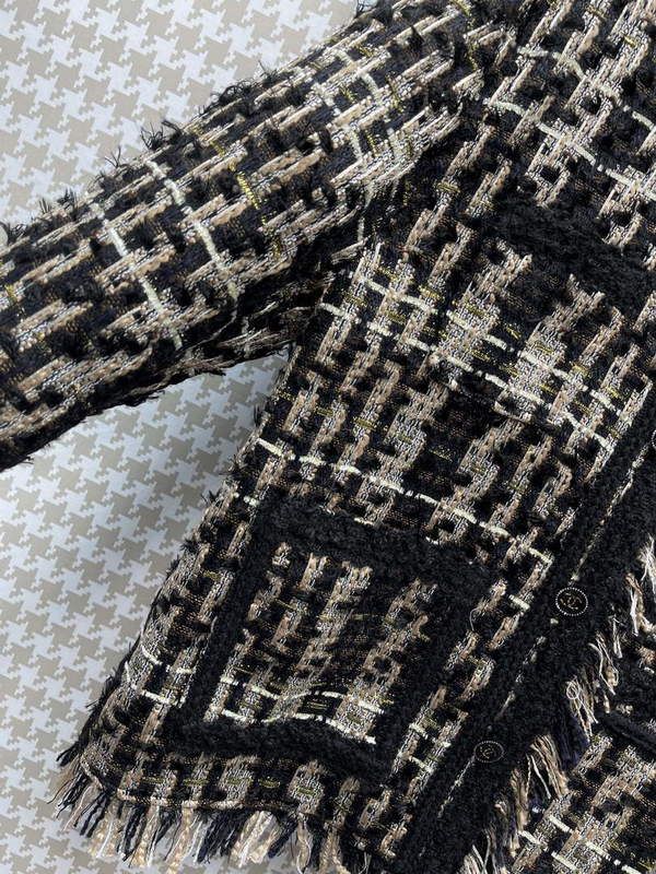 Chanel P73609 Women's Fashion Clothing Jacket C58710