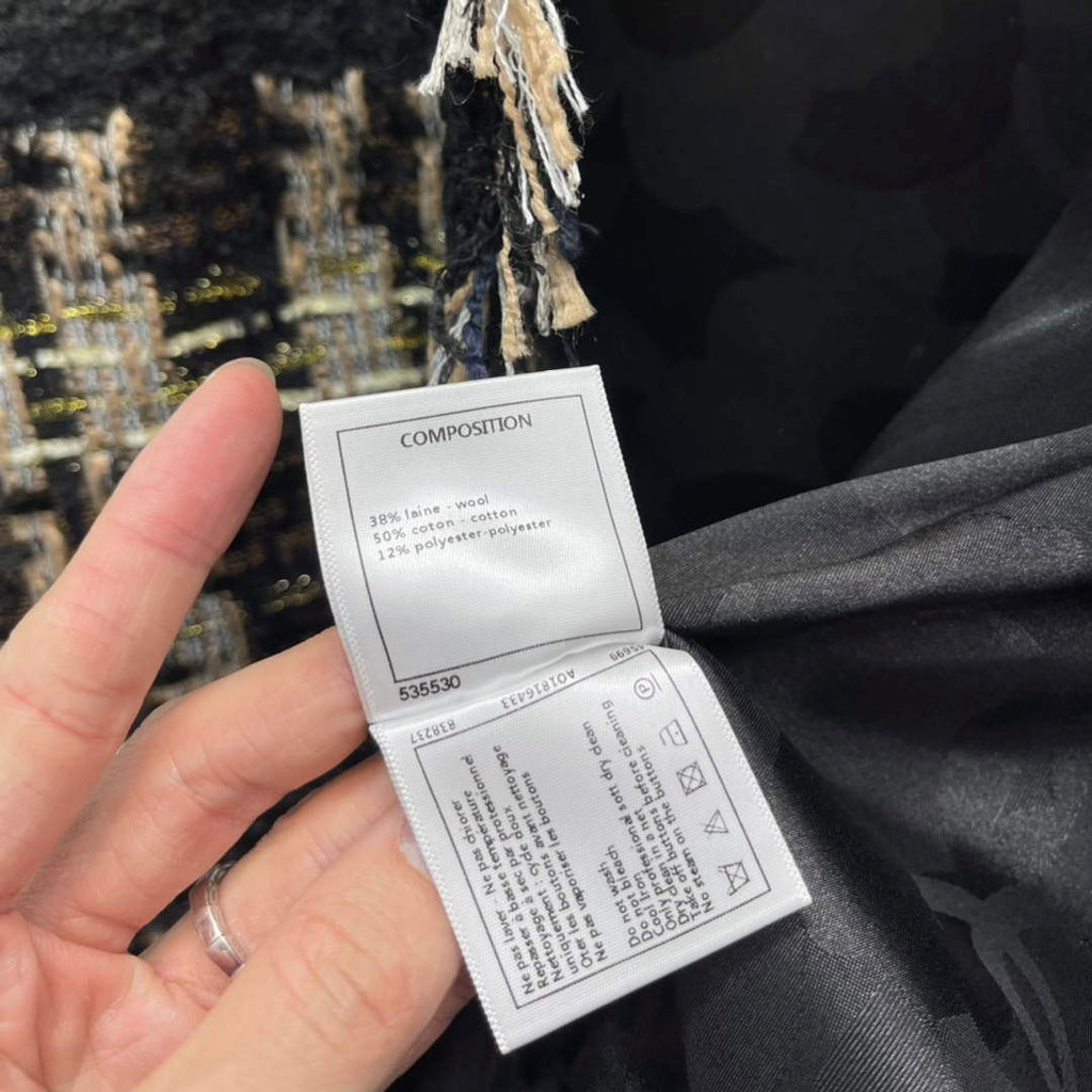 Chanel P73609 Women's Fashion Clothing Jacket C58710
