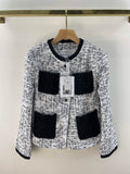 Chanel P73609 Women's Fashion Clothing Jacket C58711