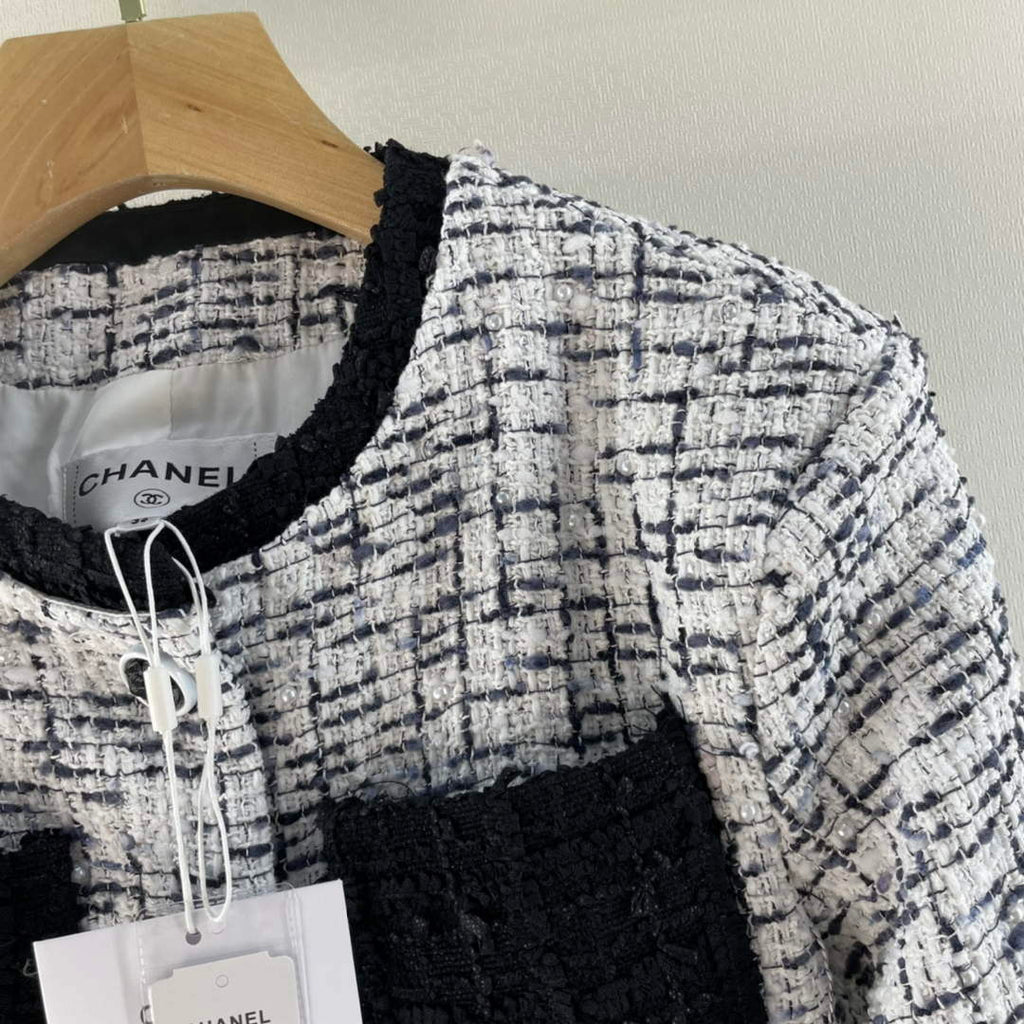 Chanel P73609 Women's Fashion Clothing Jacket C58711