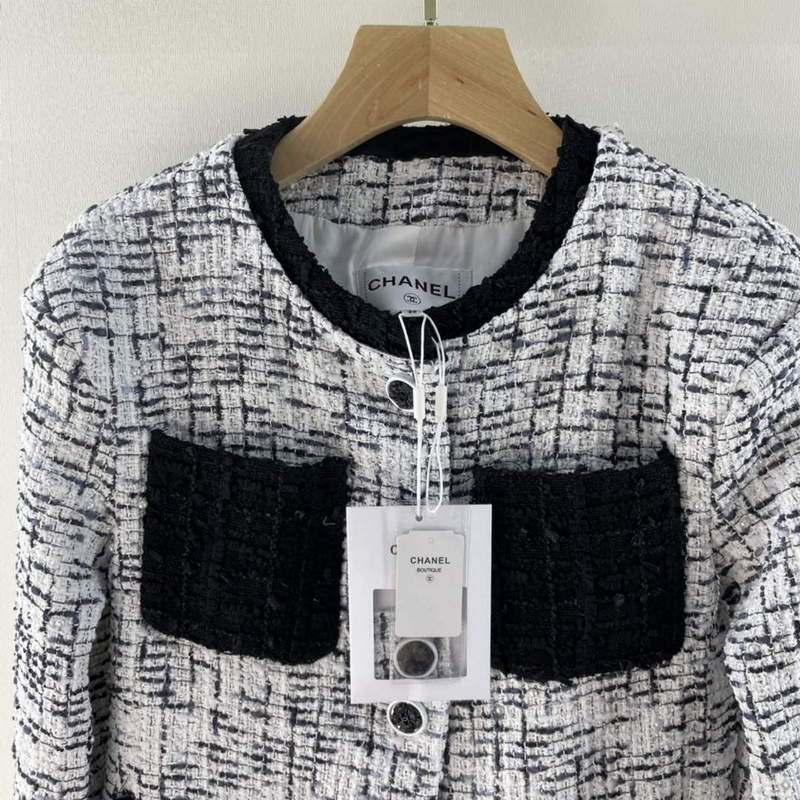 Chanel P73609 Women's Fashion Clothing Jacket C58711