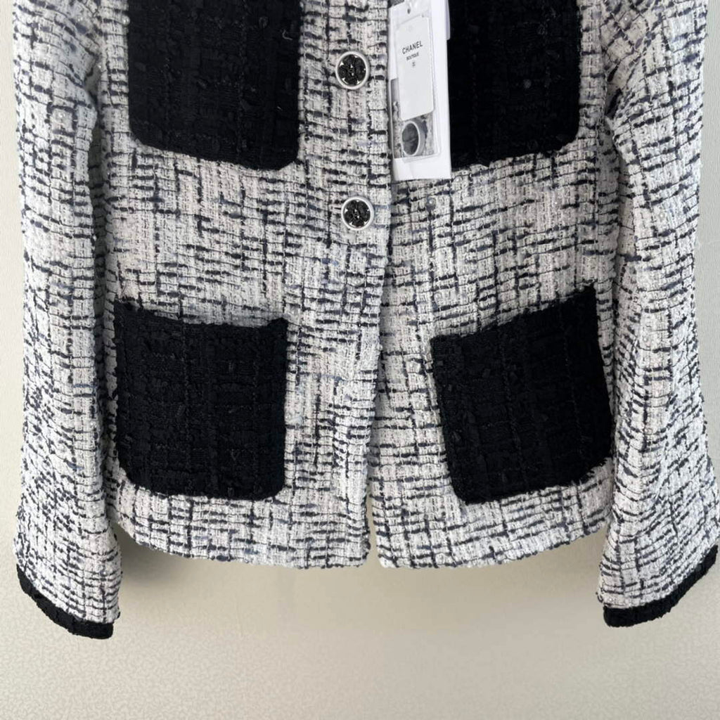Chanel P73609 Women's Fashion Clothing Jacket C58711