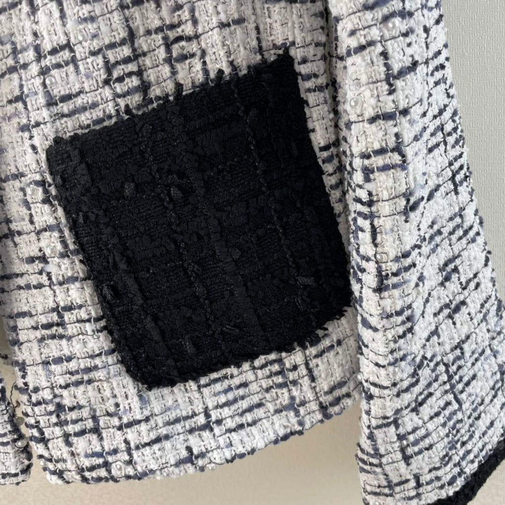Chanel P73609 Women's Fashion Clothing Jacket C58711