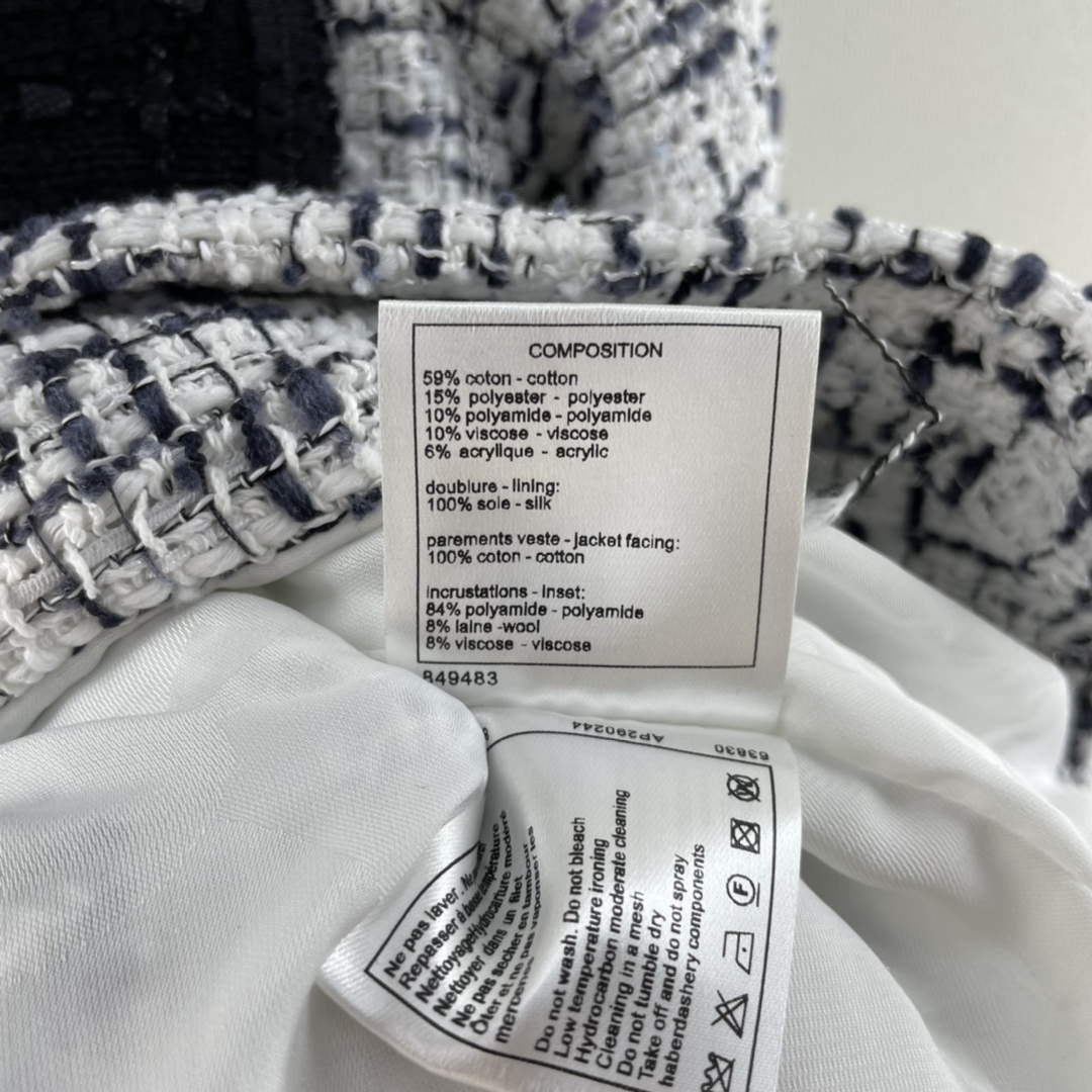 Chanel P73609 Women's Fashion Clothing Jacket C58711